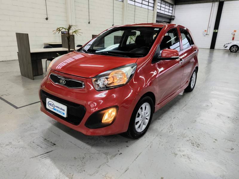 KIA MOTORS - PICANTO - 2011/2012 - Vermelha - R$ 41.900,00