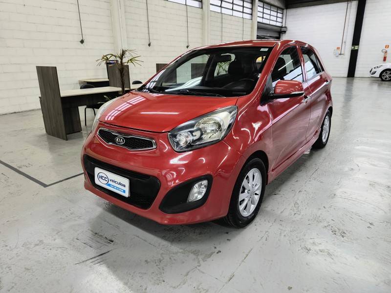 KIA MOTORS - PICANTO - 2011/2012 - Vermelha - R$ 41.900,00